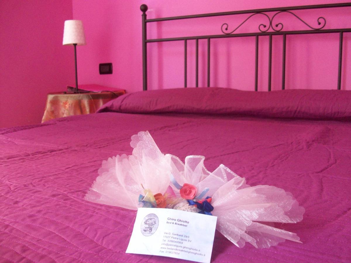 Ghiro Ghiotto Bed & Breakfast Pietra Ligure Exterior foto